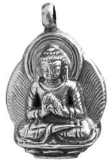 Sterling Silver Preaching Buddha Pendant