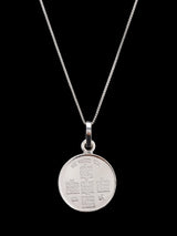 Navagraha Yantra Double Sided 999 Silver Pendant