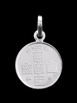 Navagraha Yantra Double Sided 999 Silver Pendant