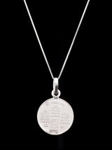 Navagraha Yantra Double Sided 999 Silver Pendant