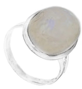 Tiger Eye Oval Gemstone Sterling Silver Ring