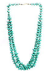 Three-Strand Beaded Necklace
