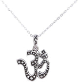 Om Sterling Silver Pendant from Nepal