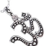 Om Sterling Silver Pendant from Nepal