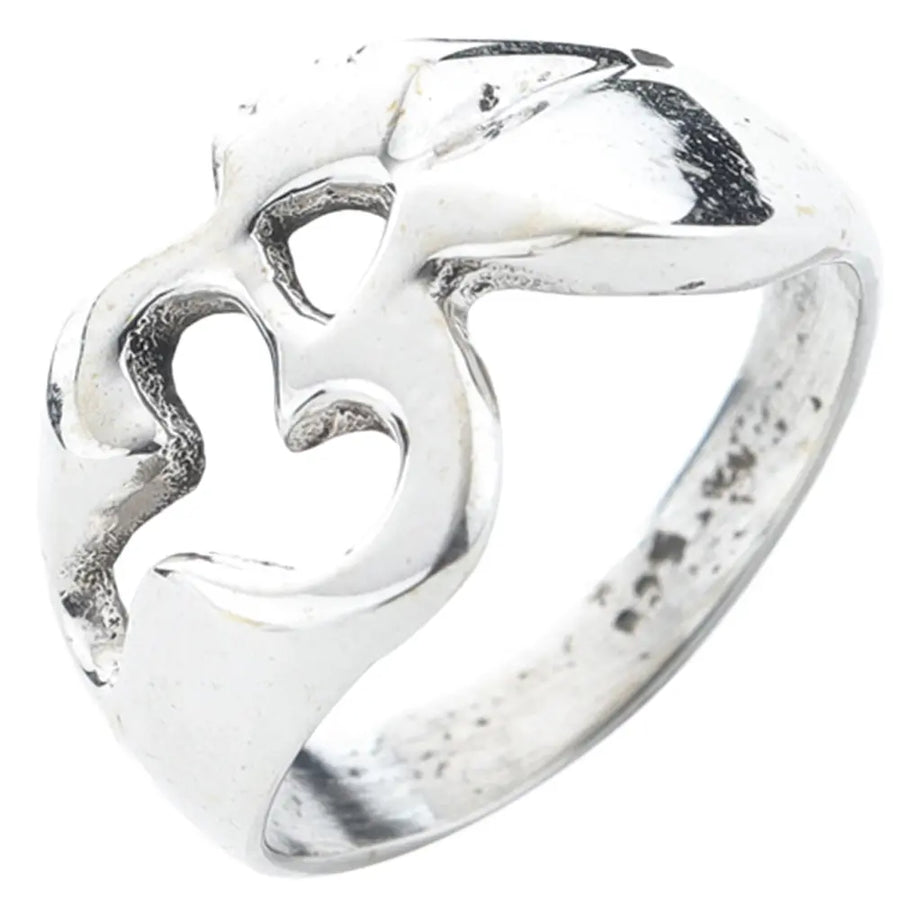 Om Sterling Silver Ring for Men and Women