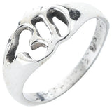 Om Sterling Silver Ring for Men and Women