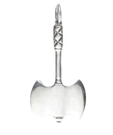Inverted Bat Sterling Silver Pendant