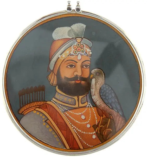 Guru Gobind Singh Sterling Silver Pendant