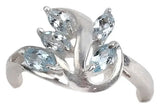 Sterling Silver Blue Topaz Ring