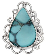 Turquoise Sterling Silver Designer Ring