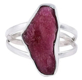 White and Yellow Topaz Sterling Silver Ring
