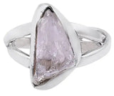 White and Yellow Topaz Sterling Silver Ring