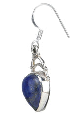 Amethyst and Labradorite Sterling Silver Earrings