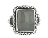 Rose Quartz Sterling Silver Ring