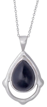 Amethyst, Moonstone and Labradorite Sterling Silver Pendant