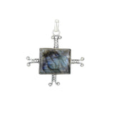 Labradorite Sterling Silver Pendant
