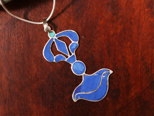 Dorje Sterling Silver Pendant from Nepal