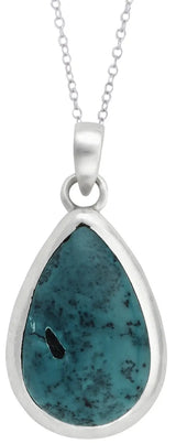 Turquoise Sterling Silver Pendant