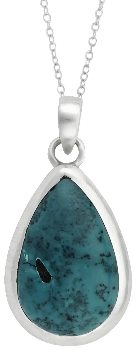 Turquoise Sterling Silver Pendant