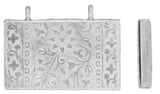 Sacred Chalisa Sterling Silver Pendant with Miniature Book
