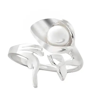 Pearl Sterling Silver Ring