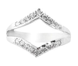 Cubic Zirconia Sterling Silver Ring