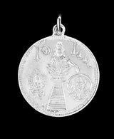 Ayyappan and Ganesha Steps to Sabarimala Silver Pendant
