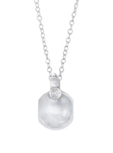 Sterling Silver Pendant with Handcrafted Artisan Detailing