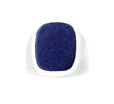 Lapis Lazuli Oval Sterling Silver Ring