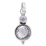 Gemstone Sterling Silver Pendant in Amethyst and More
