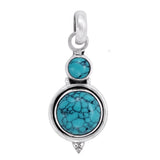 Gemstone Sterling Silver Pendant in Amethyst and More