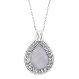 Carnelian, Lapis and Moonstone Sterling Silver Pendant