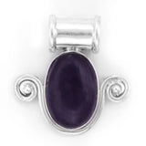Amethyst Sterling Silver Pendant