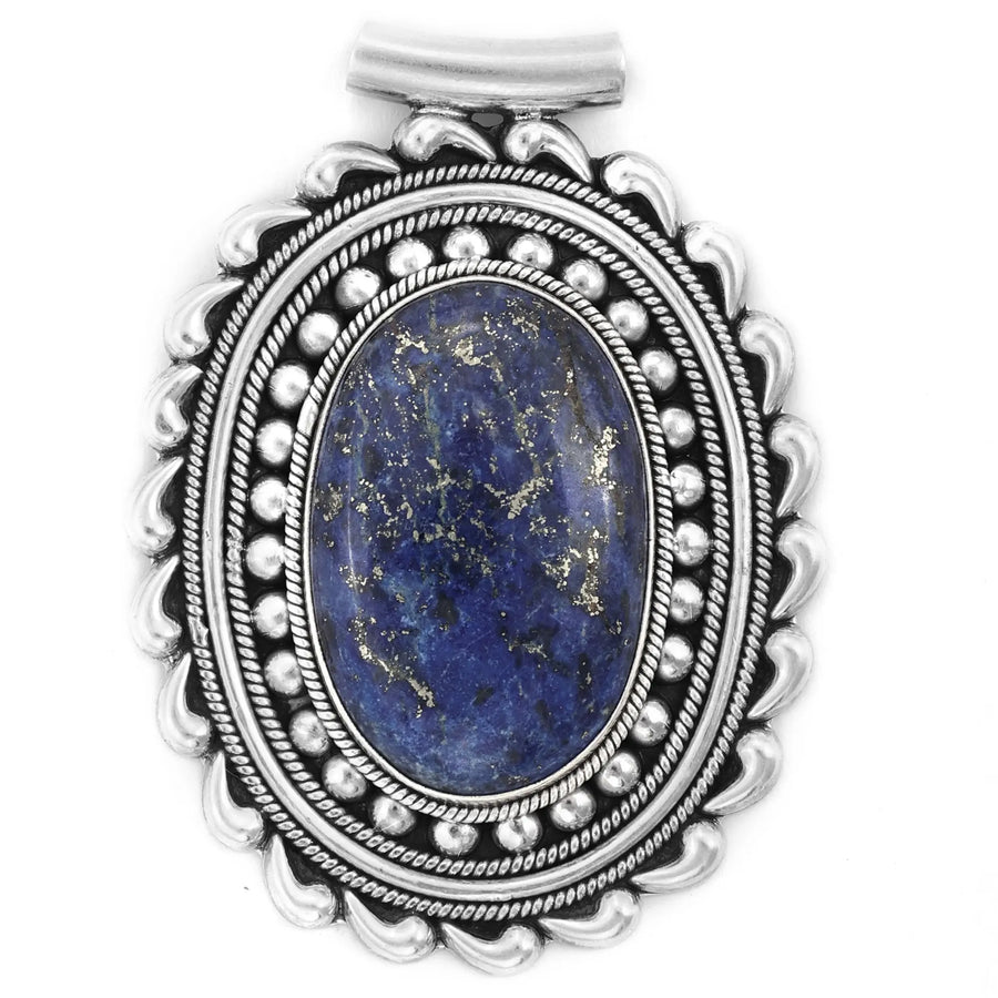 Lapis Lazuli Sterling Silver Pendant