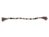 Faceted Tourmaline Gemstone Bead Bracelet in Semi-Precious Stone