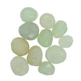 Faceted Green Chalcedony Beaded Necklace