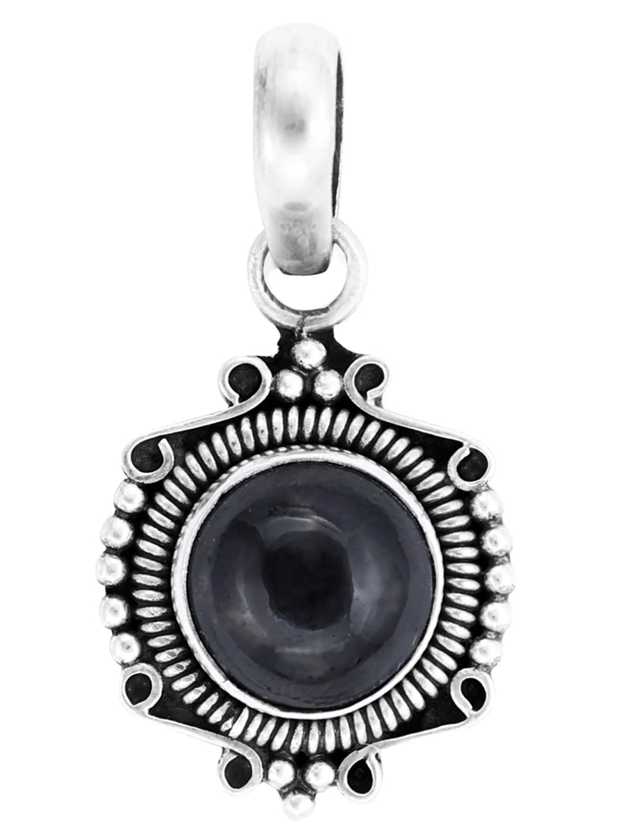 Gemstone Sterling Silver Pendant