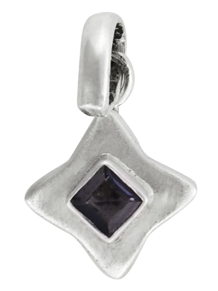 Gemstone Sterling Silver Pendant