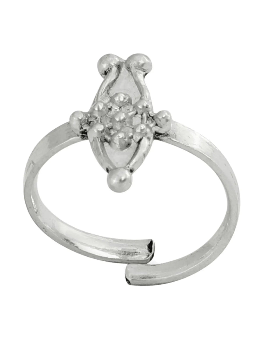 Oxidised Sterling Silver Statement Ring
