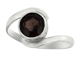 Smoky Quartz Sterling Silver Ring