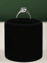 Labradorite Round Cut Sterling Silver Ring