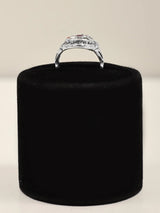 Navaratna Sterling Silver Ring