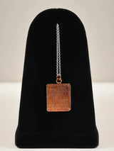 Rahu Yantra Copper Pendant with Hindu Sacred Symbol