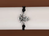 Conch Shell Sterling Silver Bracelet with Enamel Finish