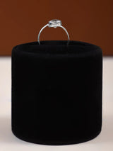 Smoky Quartz Crystal Sterling Silver Ring
