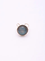 Cabochon Gemstone Sterling Silver Adjustable Ring