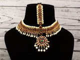 Bharatanatyam Temple Jewellery Set for Classical Dance