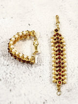 Bharatanatyam Temple Jewellery Set for Classical Dance