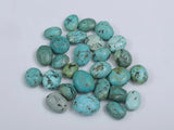 Natural Turquoise Nugget Necklace Set of Ten Beads