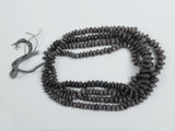 Grey Opal Nugget Beaded Necklace String